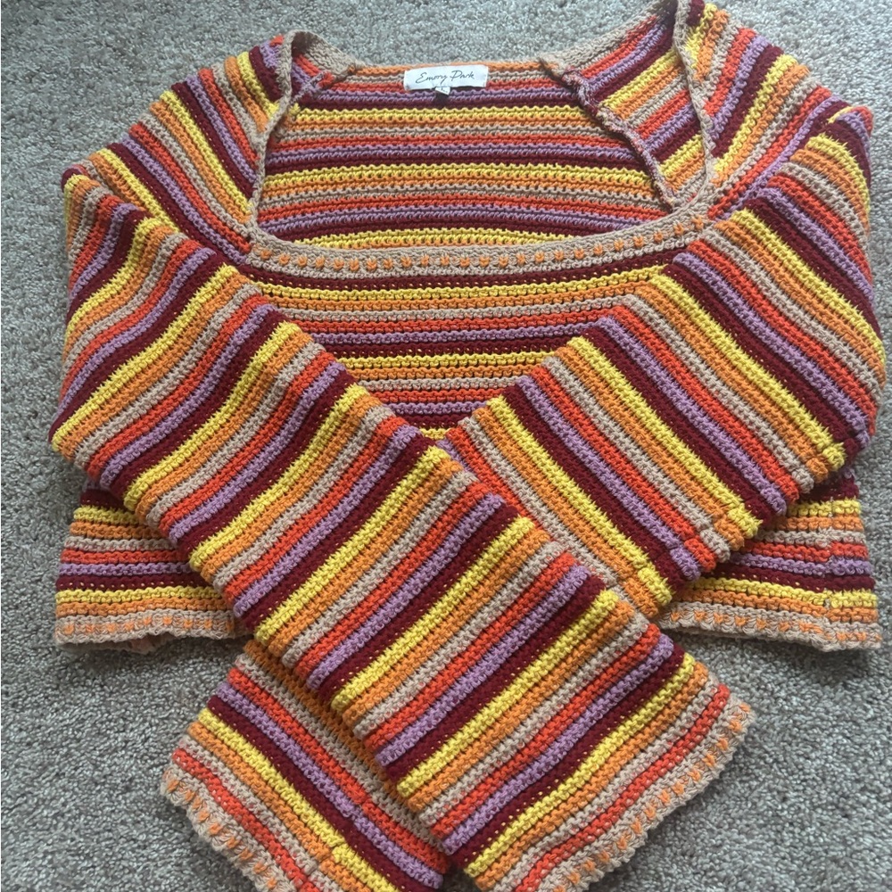 Striped Sweater - Multicolor - Picture 2 of 4